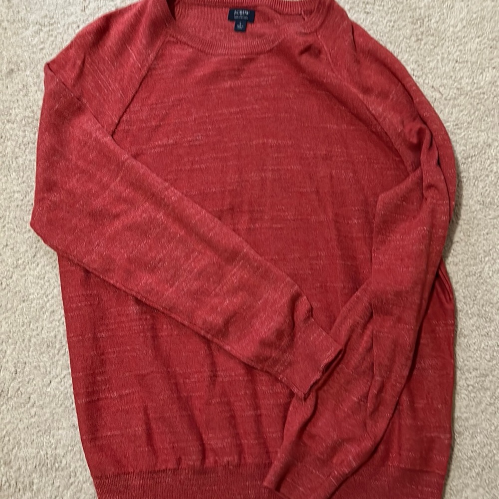 J Crew Cotton Sweater large